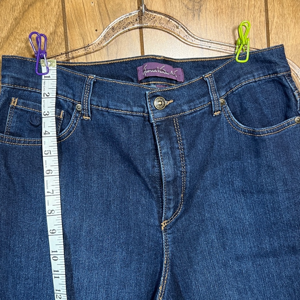 Gloria Vanderbilt Deep Indigo Jeans